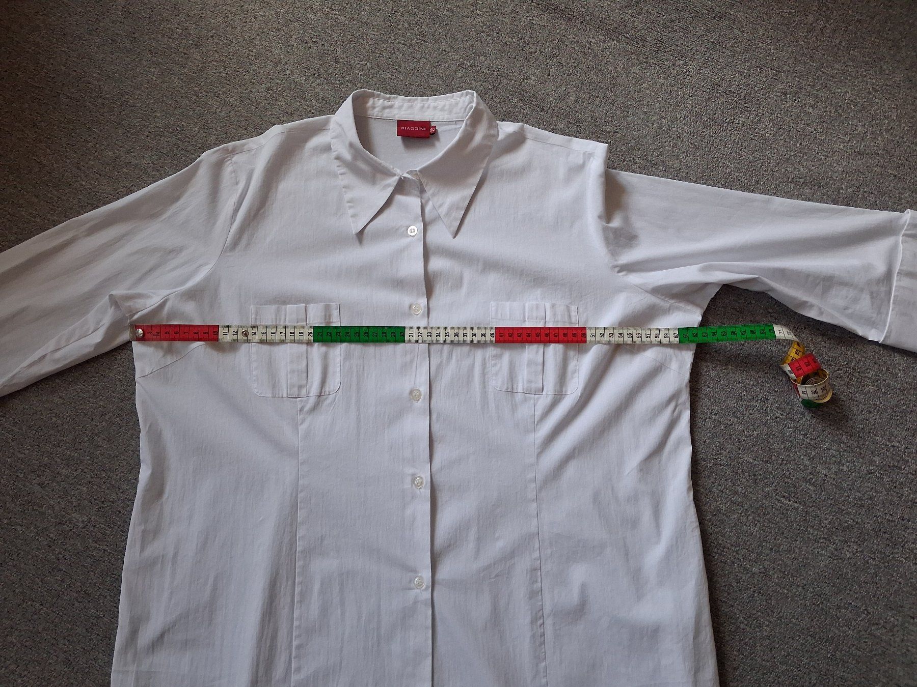 Blusen: Neue Bluse Damen, Hellblau, Gr.50, Baumwolle – Neu und originalverpackt aus Wald ZH von e8e 3