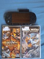 Sony PSP + caméra + 2 jeux bon état
