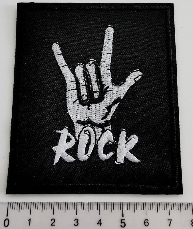 Toppe: Rock - Aufnäher (neu) – Nuovo e nell'imballaggio originale da Wilen b. Wollerau venduto da morethanmusic