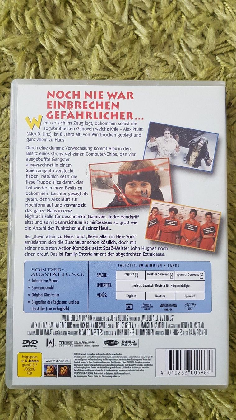 Tutti i DVDs: Wieder allein zu Haus – Usato da Dornach venduto da Letizia1987 1