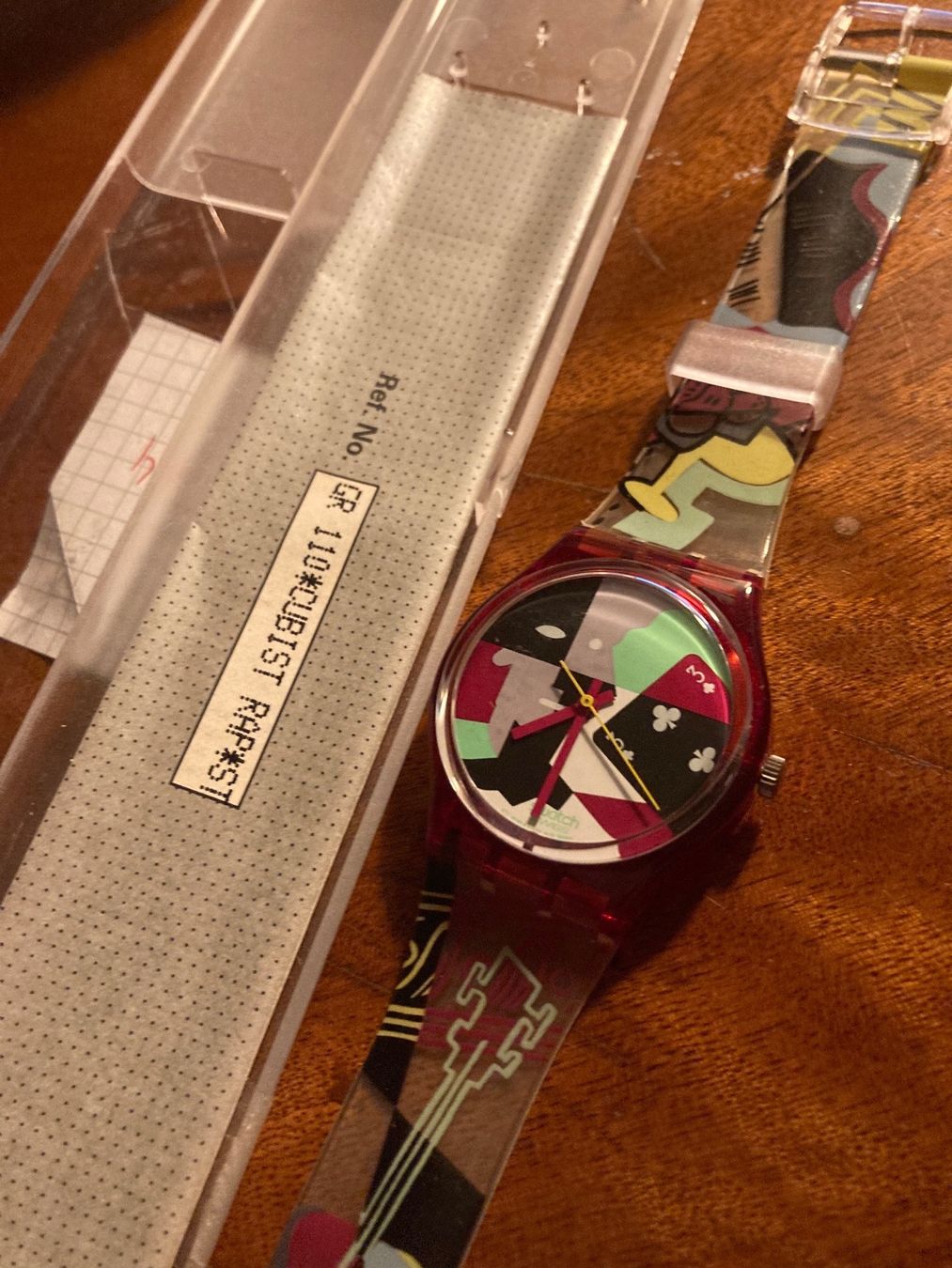 Swatch Uhren: Swatch Cubistic Rap, 1991 – Neu und originalverpackt aus Paudex von micinque