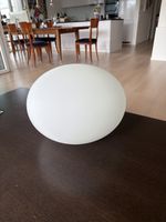 Kugel Lampe Weiss Durchmesser ca. 45 cm guter Zustand. E27.