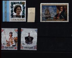 COOK ISLANDS auf Steckkarte (AX132)