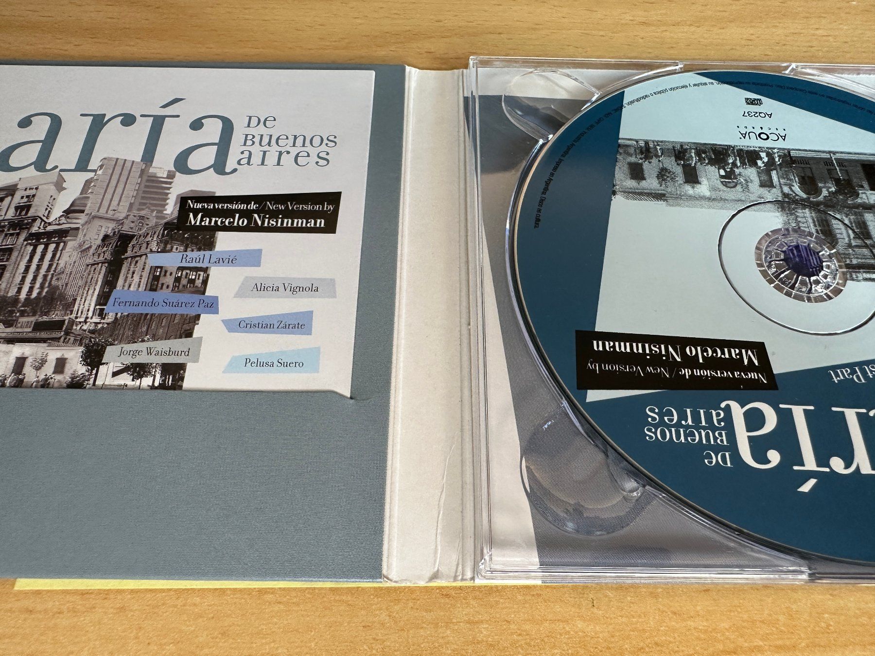 CD: MARCELO NISINMAN - MARIA DE BUENOS AIRES - 2 CD – Usato da Rikon im Tösstal venduto da Alpenmutz 2