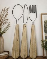 Set posate giganti da decorazione Maison du Monde