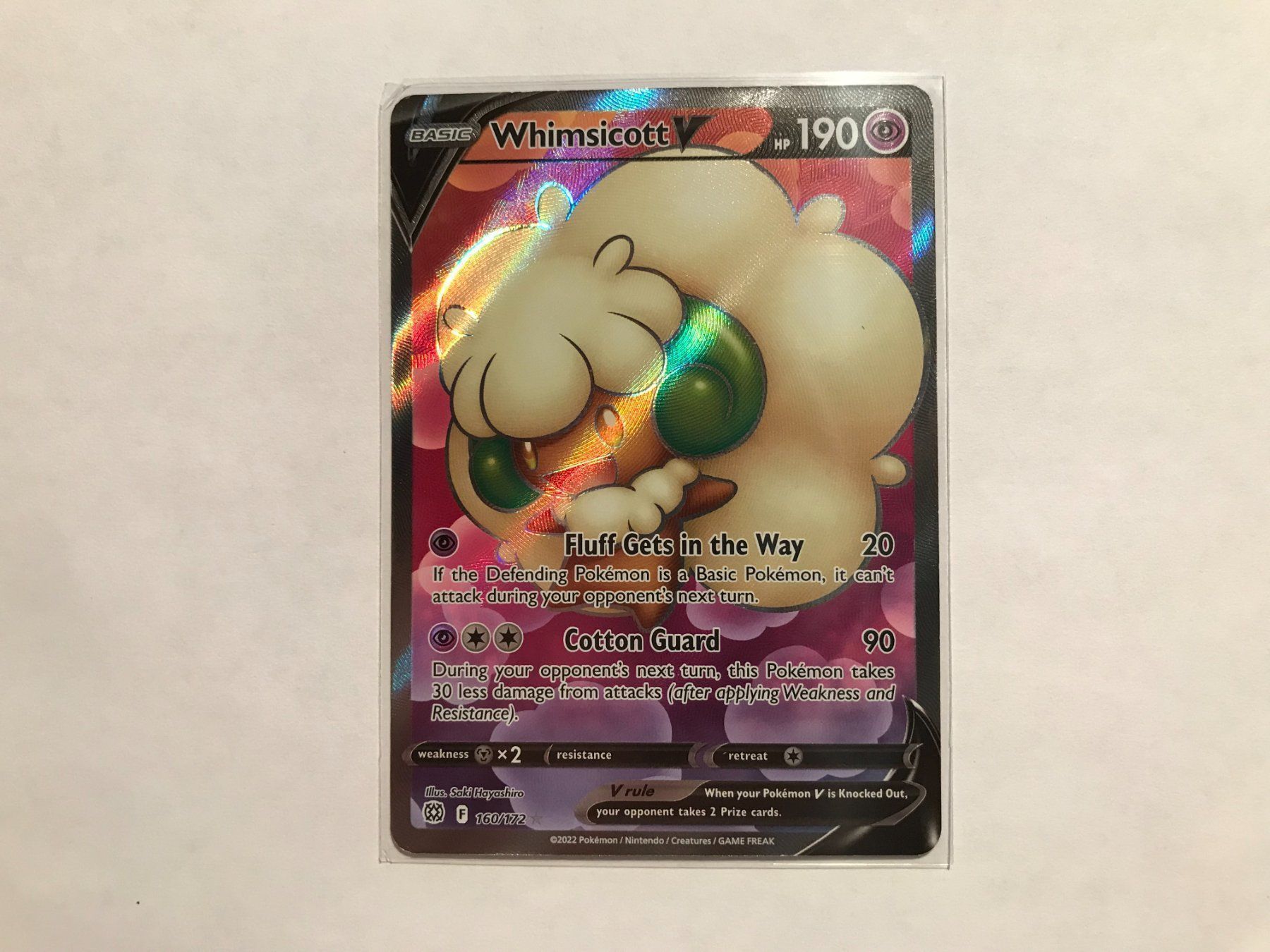 Pokémon Carte collezionabili: Whimsicott V Fullart EN – Usato da Hagendorn venduto da Pokecollectorch