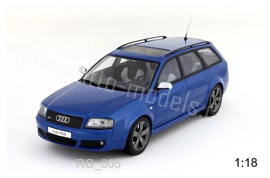 Otto Models Modellini d'auto: Audi RS6 Plus Avant (C5) 1:18 – Nuovo e nell'imballaggio originale da Ulisbach venduto da mironebraska