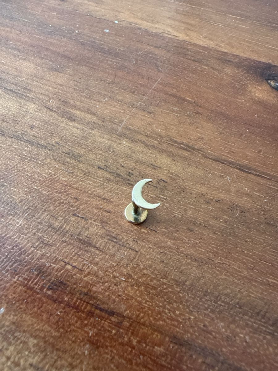 Gioielli per piercing: Moon piercing - 18k gold plated – Usato da Luzern venduto da ani_6fsm