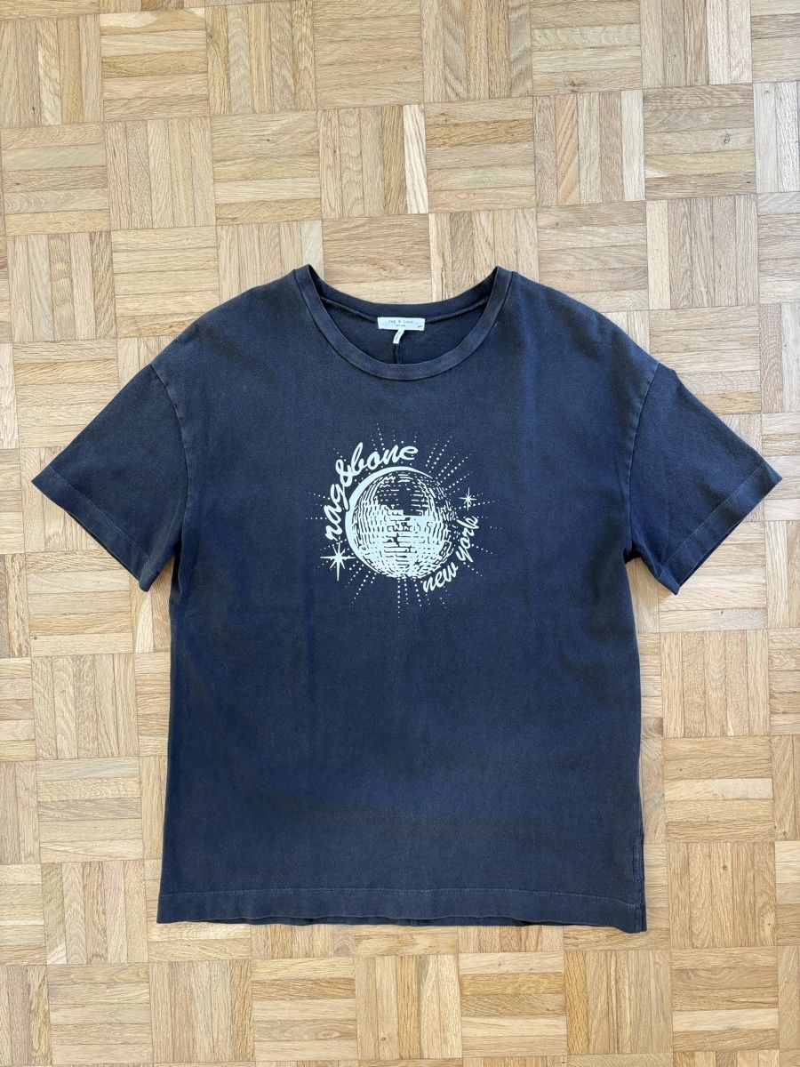 T-shirt: Rag & Bone Oversized Shirt schwarz Gr S – Usato da Basel venduto da goofy2011