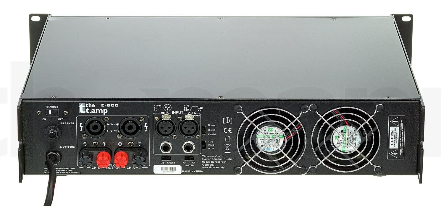 Amplificatori: the t.amp E-800 Endstufe Neu – Nuovo (secondo la descrizione) da Solothurn venduto da swisssonic 1