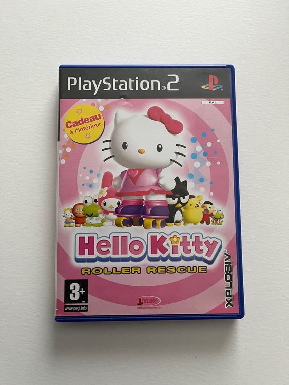 Jeu Hello Kitty Roller Rescue PS2 - PlayStation 2 - Bon état - Sans Notice