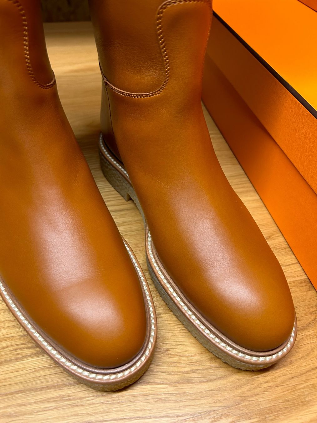 Hermès Scarpe da donna: Hermes Honey jumping boots – Usato da Zürich venduto da Aemilia82 2