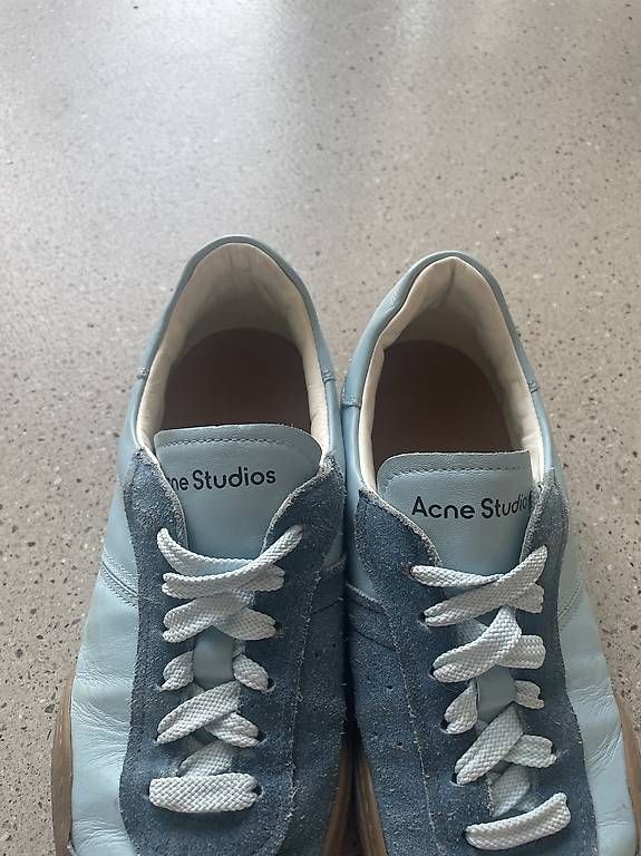 Scarpe da donna: Acne Studios Bar Sneaker 41 blau Wildleder – Usato da Zürich venduto da ann_lv2n 1