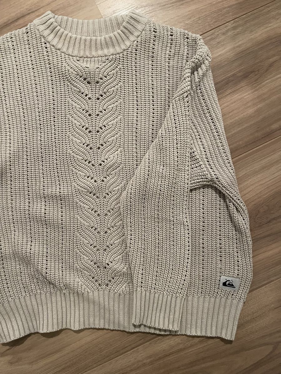 Quiksilver Maglioni & Felpe: Quiksilver Strickpullover beige Grösse L – Nuovo (secondo la descrizione) da Auw venduto da chr_vcc8 2