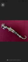 Persisch indo Mugdal Ritual Messer vergoldet +Silber Damast