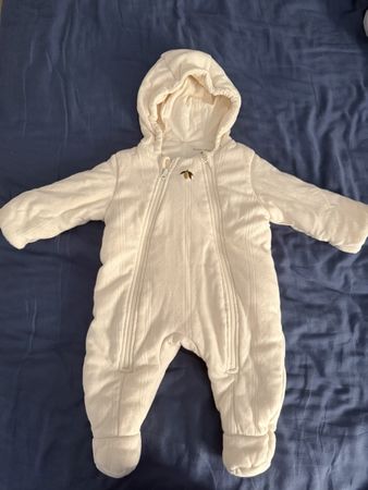 Konges Sløjd Baby Winter Suit, 0-1M, Cream Color, New!