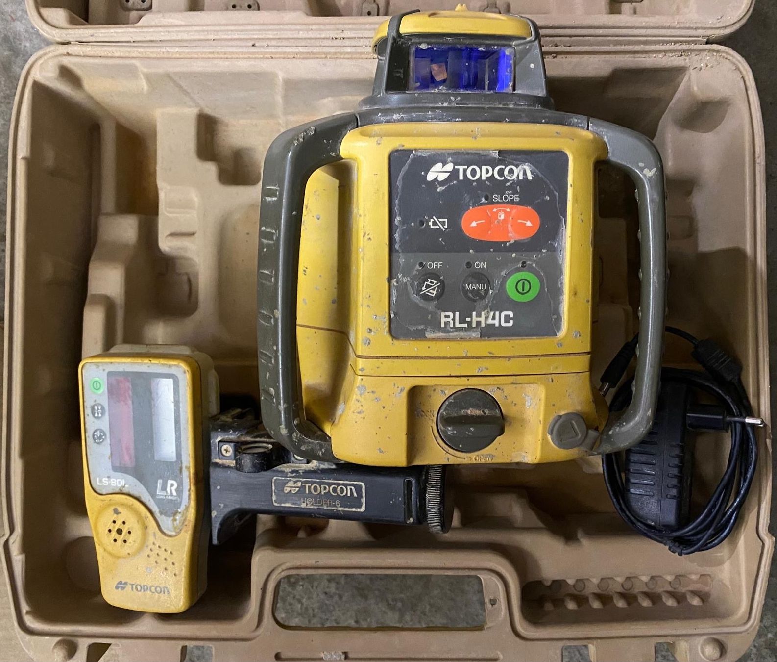 Topcon Misurare: Laser Rotatif/Rotationslaser Topcon RL H4C – Usato da Echallens venduto da Tools25
