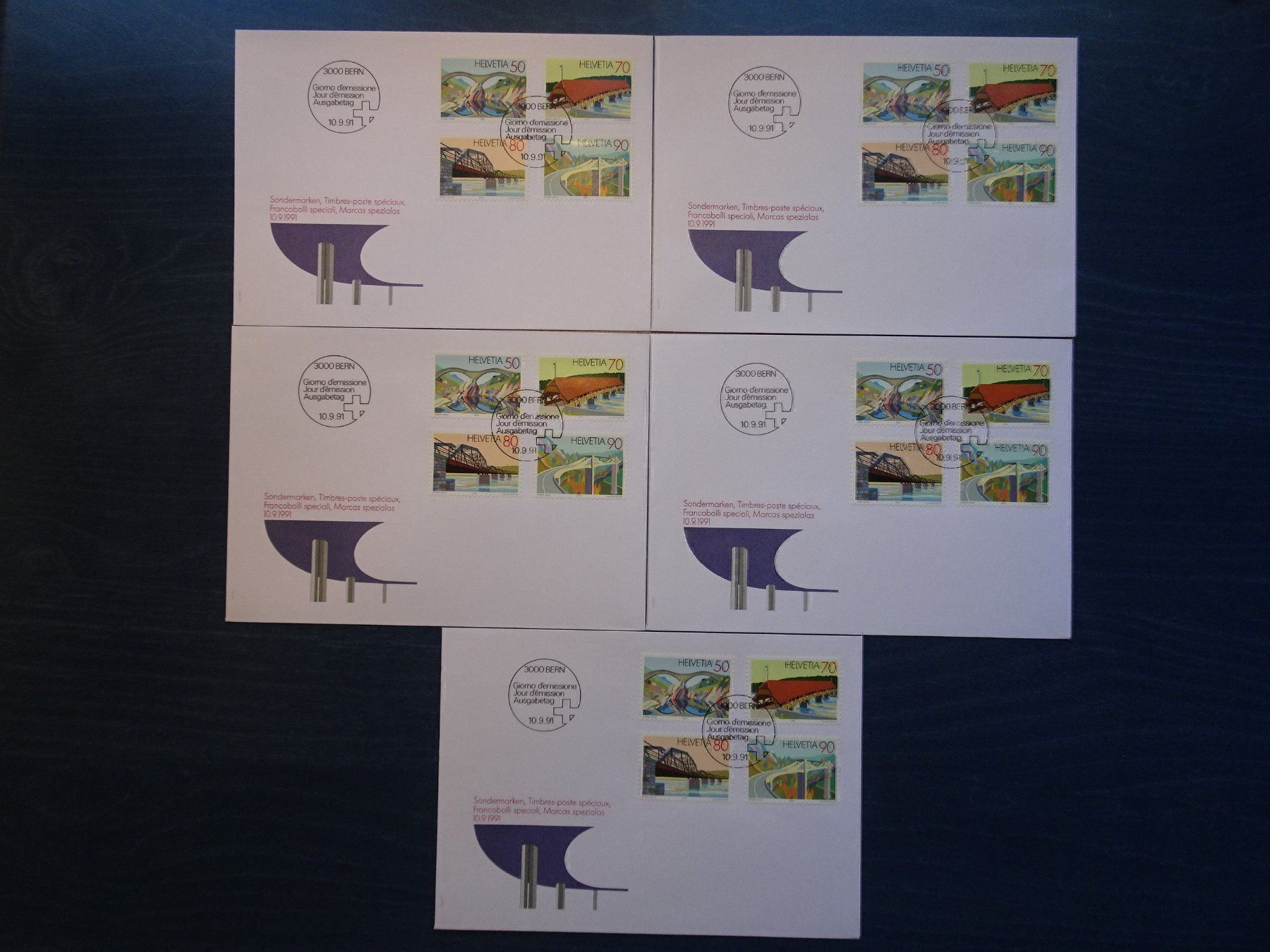 Alle Briefmarken: 1991 – Neu (gemäss Beschreibung) aus Aadorf von Chnorli-Furz