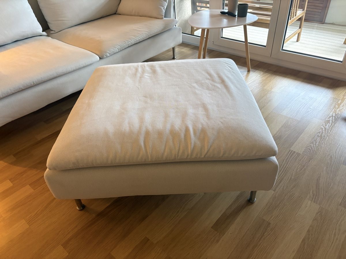 Sofas: Sofa Söderhamn mit Hocker beige – D'occasion à Zofingen par sel_55fl 2
