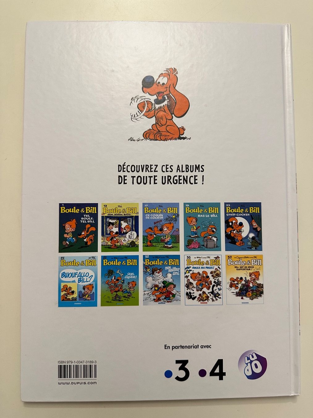 Fumetti: Boule & Bill - CARNET DE BILL  - Hardcover – Usato da Münsingen venduto da Ganjam 2