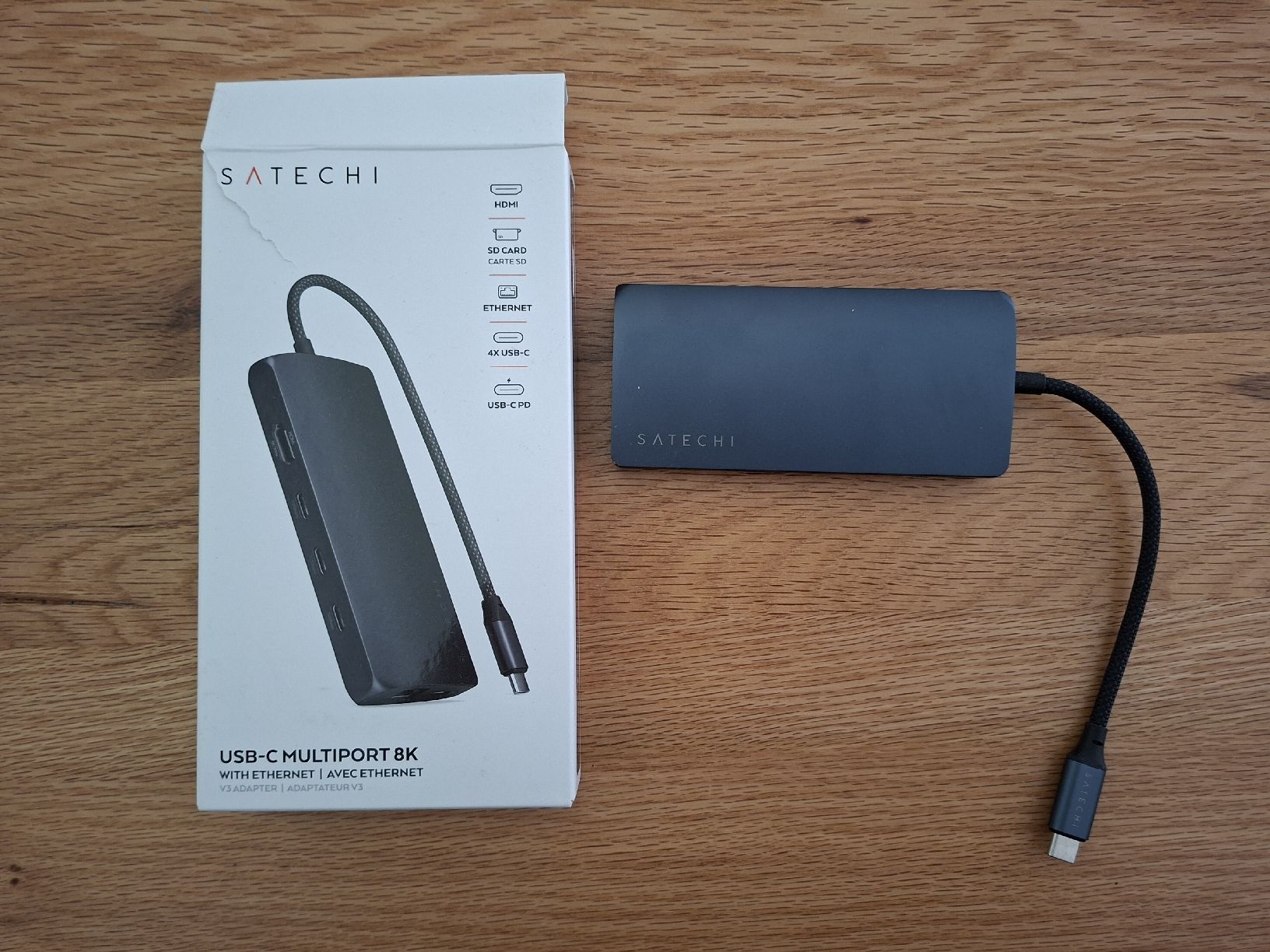 Satechi Lecteurs & Adaptateurs: USB-C Multiport 8K, with ethernet – Neuf (Voir description) à Eschenbach SG par Rebi_123 1