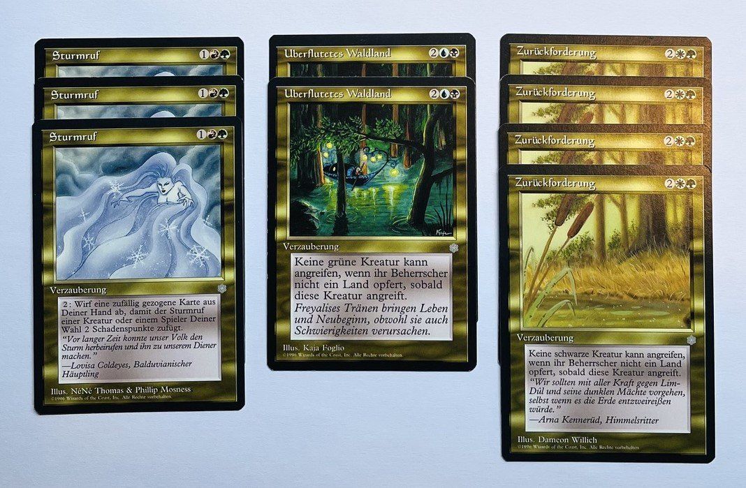 Magic The Gathering Sammelbilder & Trading cards: Magic The Gathering Rare Sammlung Eiszeit Multicol. 41 Stück – Gebraucht aus Duggingen von nad_6yzh 6