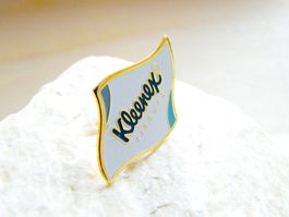 ❗ Kleenex Handtücher mouchoirs +Versand Pin M11F.53