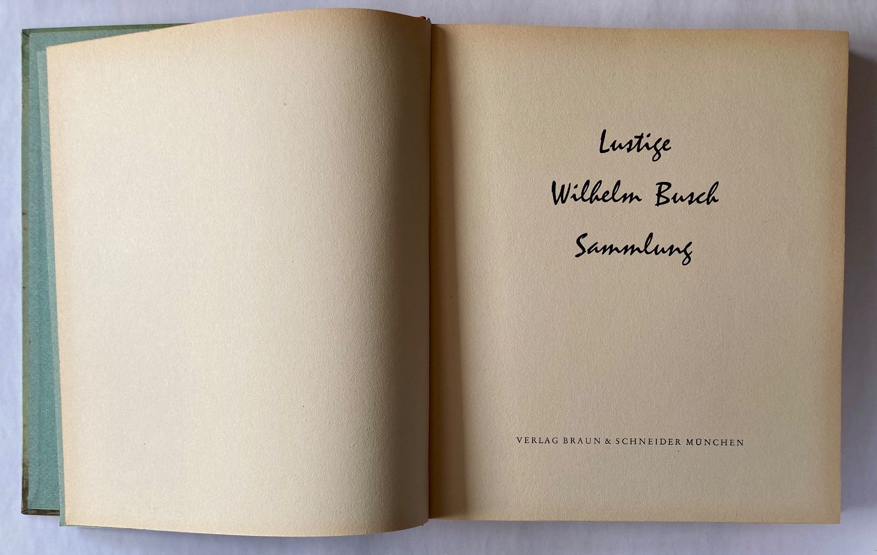Libri: WILHELM BUSCH – Usato da Bubendorf venduto da Alpenheidi 3