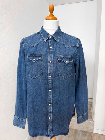 Levi’s Barstow Western Jeanshemd – Denim – Grösse L