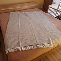 Premium Alpaka-Decke aus Peru  Luxus 160x130cm