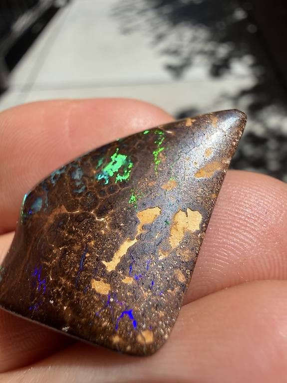 Edelsteine: Australischer Matrix Opal – Gebraucht aus Wigoltingen von SANDROPAL 1