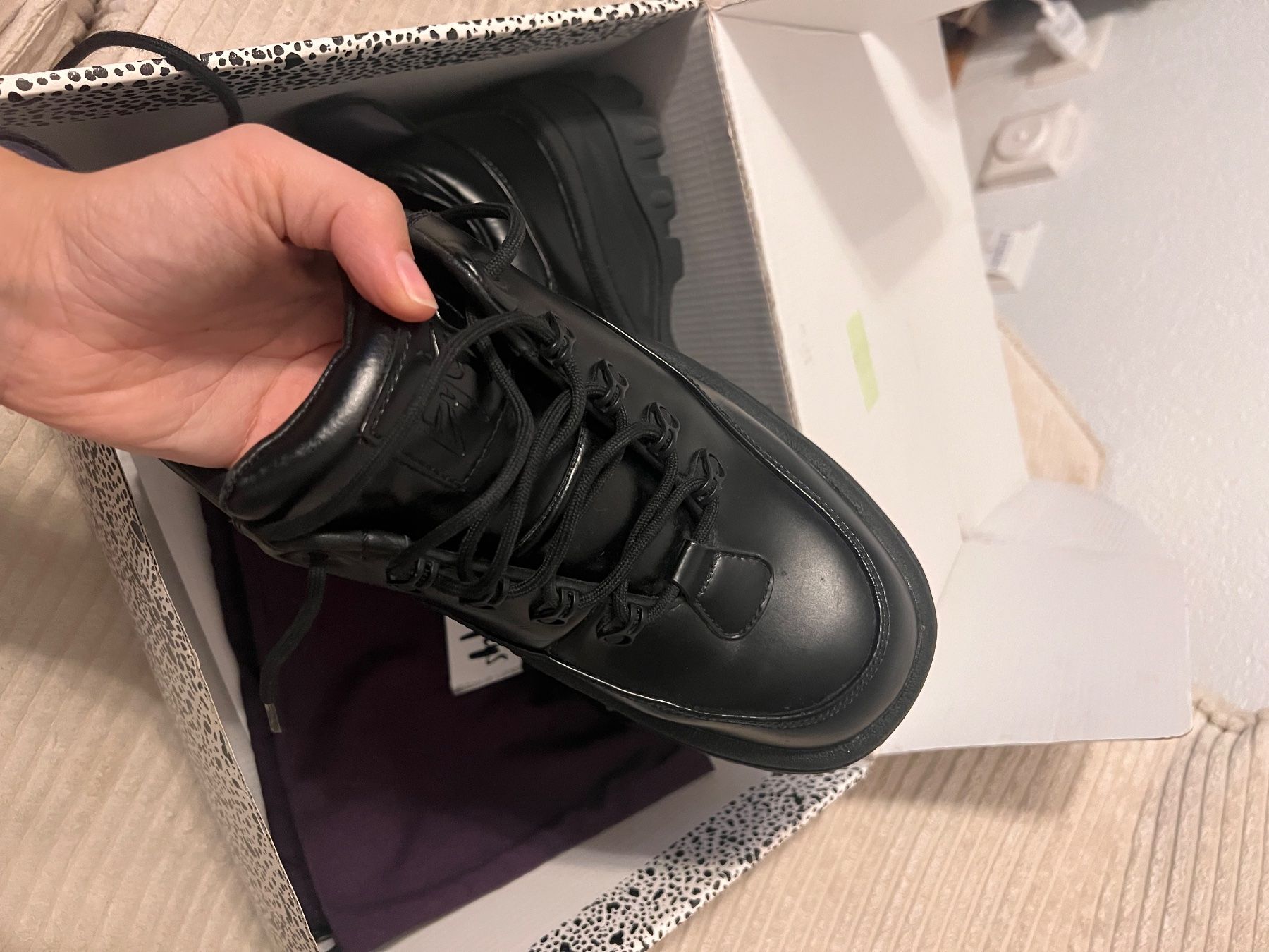 Scarpe da uomo: Eytys Angel Black Leather / cuir noir – Nuovo (secondo la descrizione) da Sion venduto da dal_gv6l 4