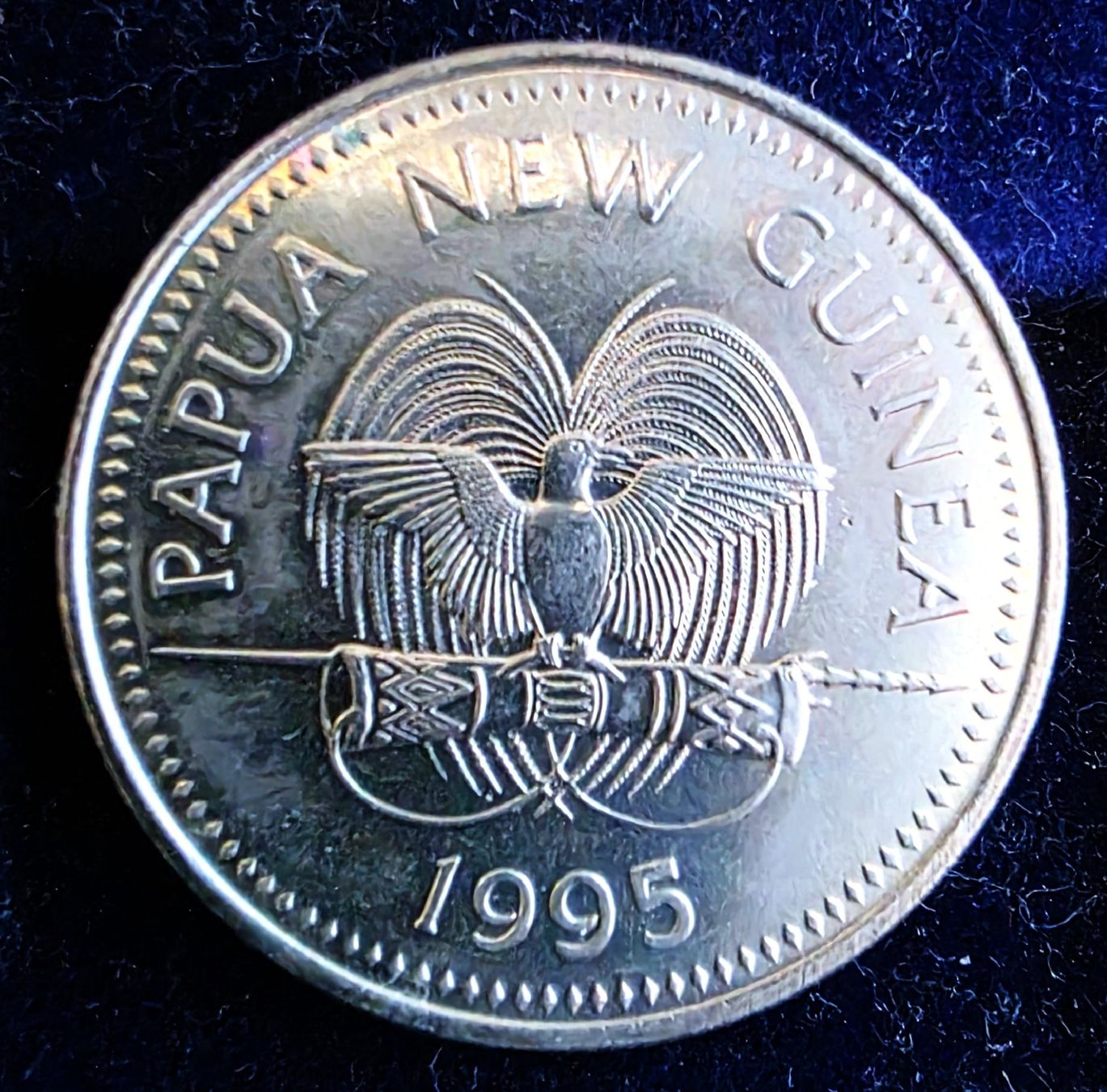 Alle Münzen: PAPUA NEU-GUINEA 20 TOEA 1995 – Neu (gemäss Beschreibung) aus Winterthur von Creso70 1