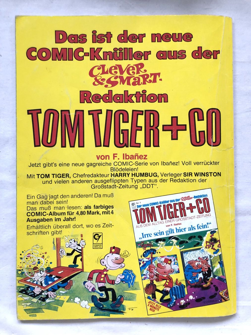 Fumetti: CLEVER & SMART - Nr.62 - 1.Auflage – Usato da Schaffhausen venduto da durruti 4