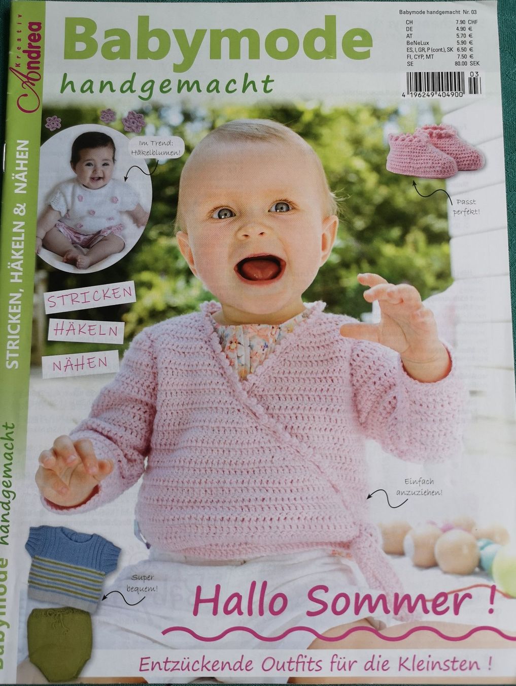 Riviste & Magazine: 4 BABY/KLEINKINDER-STRICKHEFTE – Usato da Muttenz venduto da Sellerboy02 2