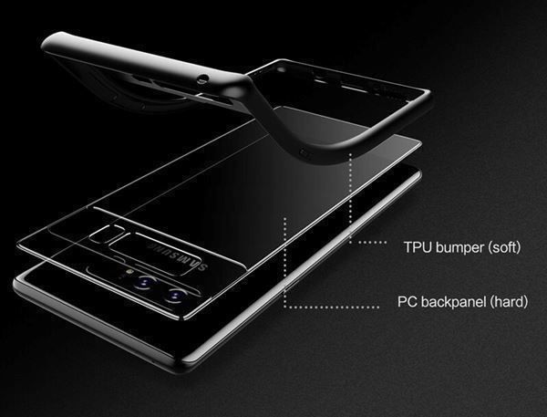 Cover & Protezioni schermo: Galaxy Note 8 ROCK Clarity Series Case – Nuovo e nell'imballaggio originale da Zürich venduto da Store-247 2