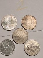 5 Schweizer Gedenkmünzen 5 Franken Set 2