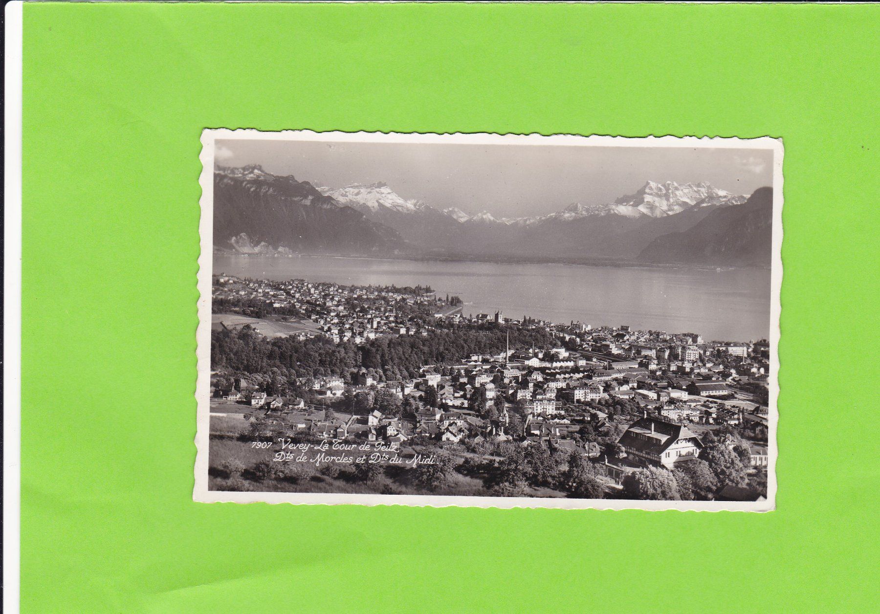 Ansichtskarten: Vevey – Gebraucht aus St. Peterzell von neckertal
