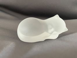 Franklin Mint / Katze / Glas