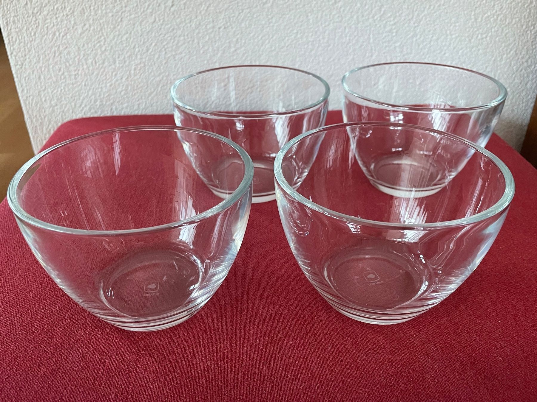 Ciotole: Leonardo 4 Glasschüsselchen dickwandig – Usato da Winterthur venduto da moschtli20
