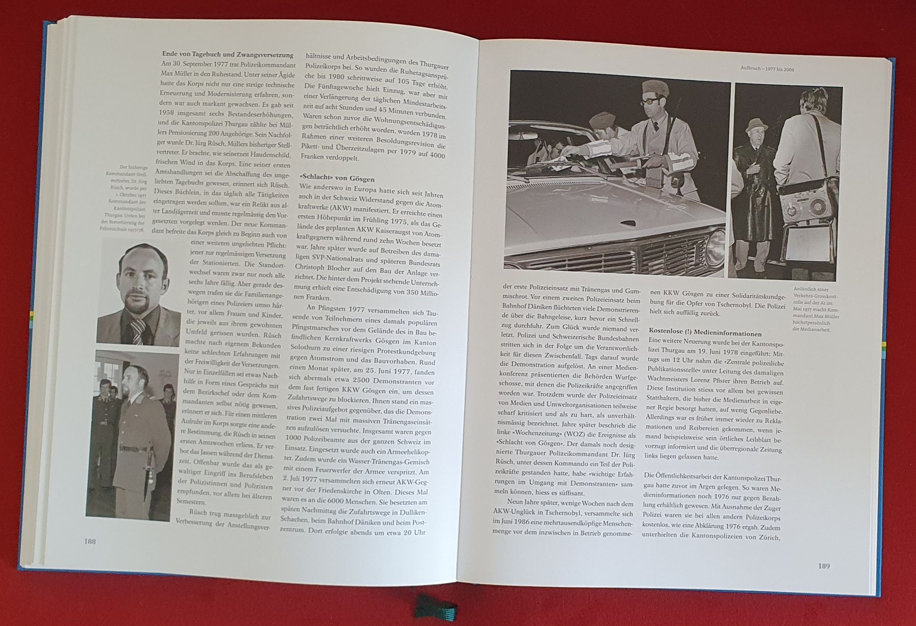 Libri: Buch - Thurgau: Geschichte der Kantonspolizei – Usato da Kreuzlingen venduto da Rschweiz1 6