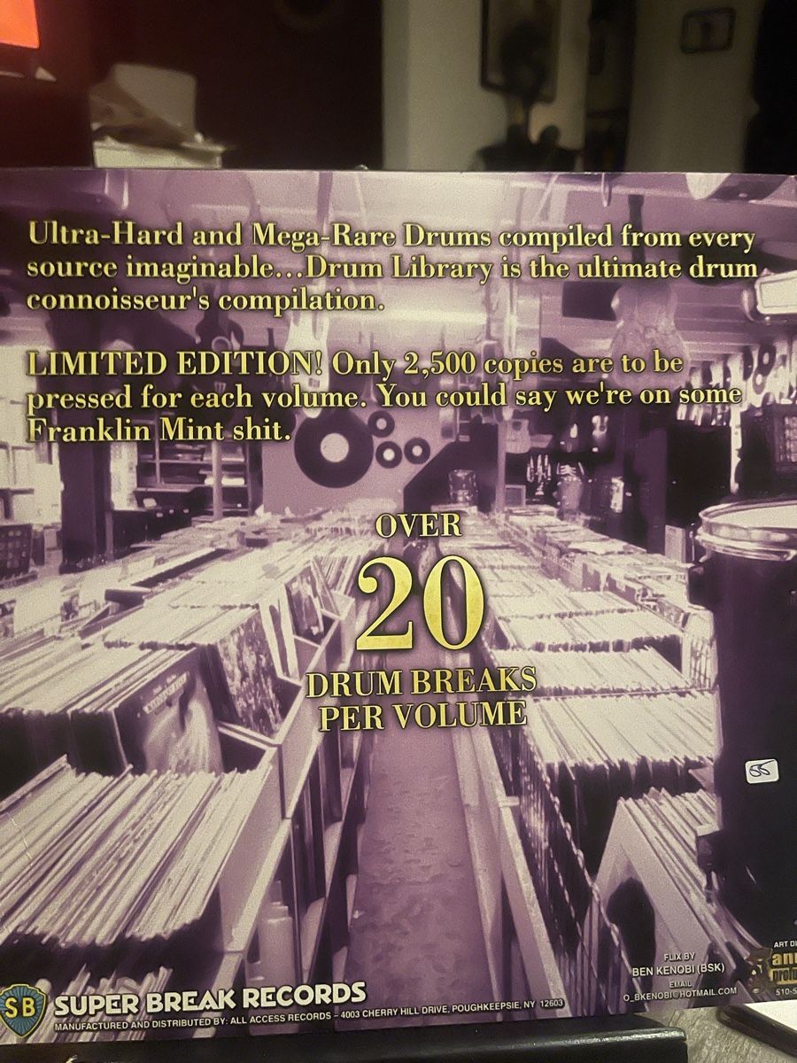 Schallplatten: Drum Library / Vol 4 – Gebraucht aus Dagmersellen von stonefinger 1