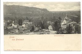 Gruss aus Rheineck (SG) Wohnhäuser und Villa - Thalerstrasse