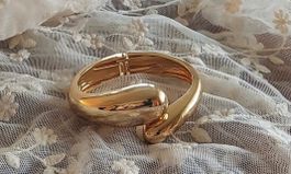 Eleganter Armreif, 18k vergoldet