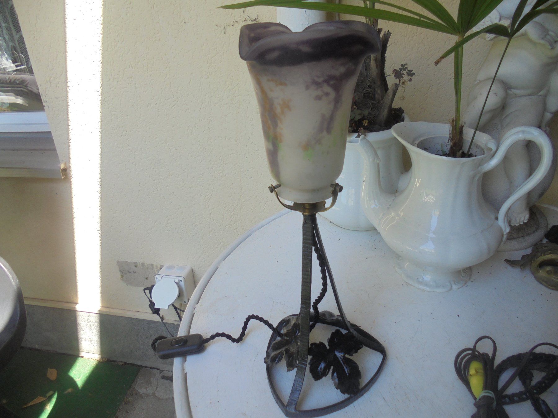 Lampade: Antike Art Deco Lampe ca. 1930 – Usato da Camorino venduto da Hunpete 3