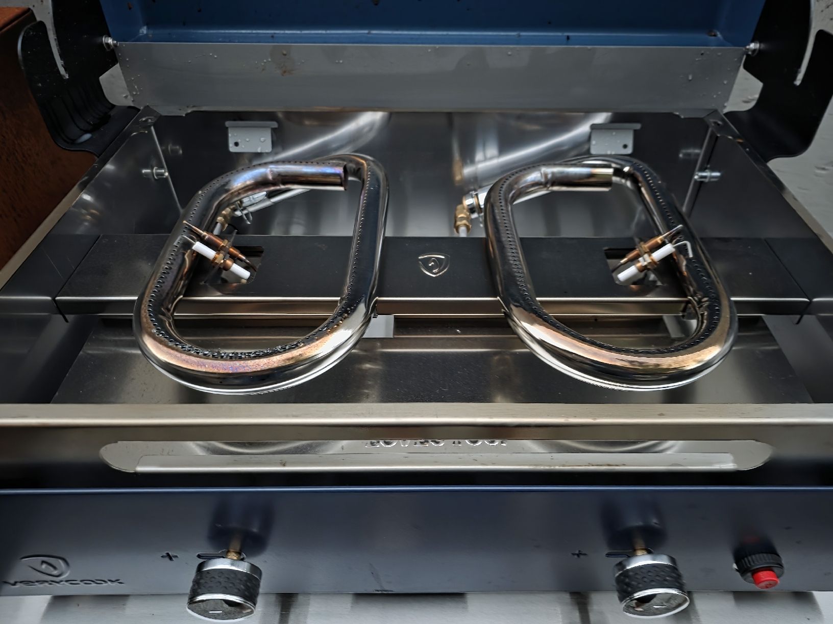 Griglie: VERYCOOK Creative Grillplatte 2 Flammen – Nuovo (secondo la descrizione) da Kallnach venduto da IT-Superheld87 1