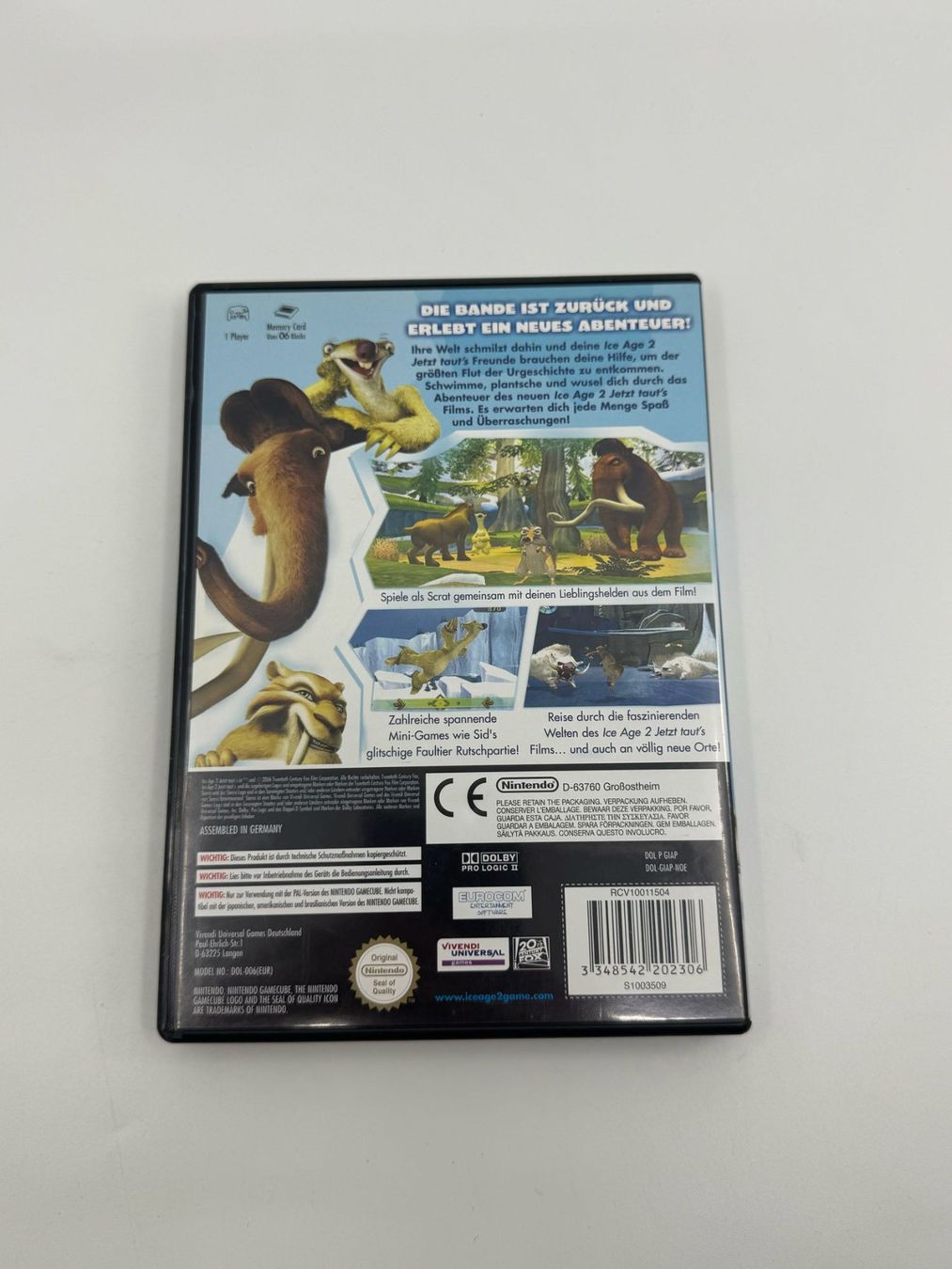 Giochi: Ice Age 2 Jetzt taut's (Gamecube) – Usato da Herisau venduto da Seyashop1 2