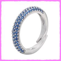 Bezaubernder Ring mit Zirkonia / Ringgrösse verstellbar