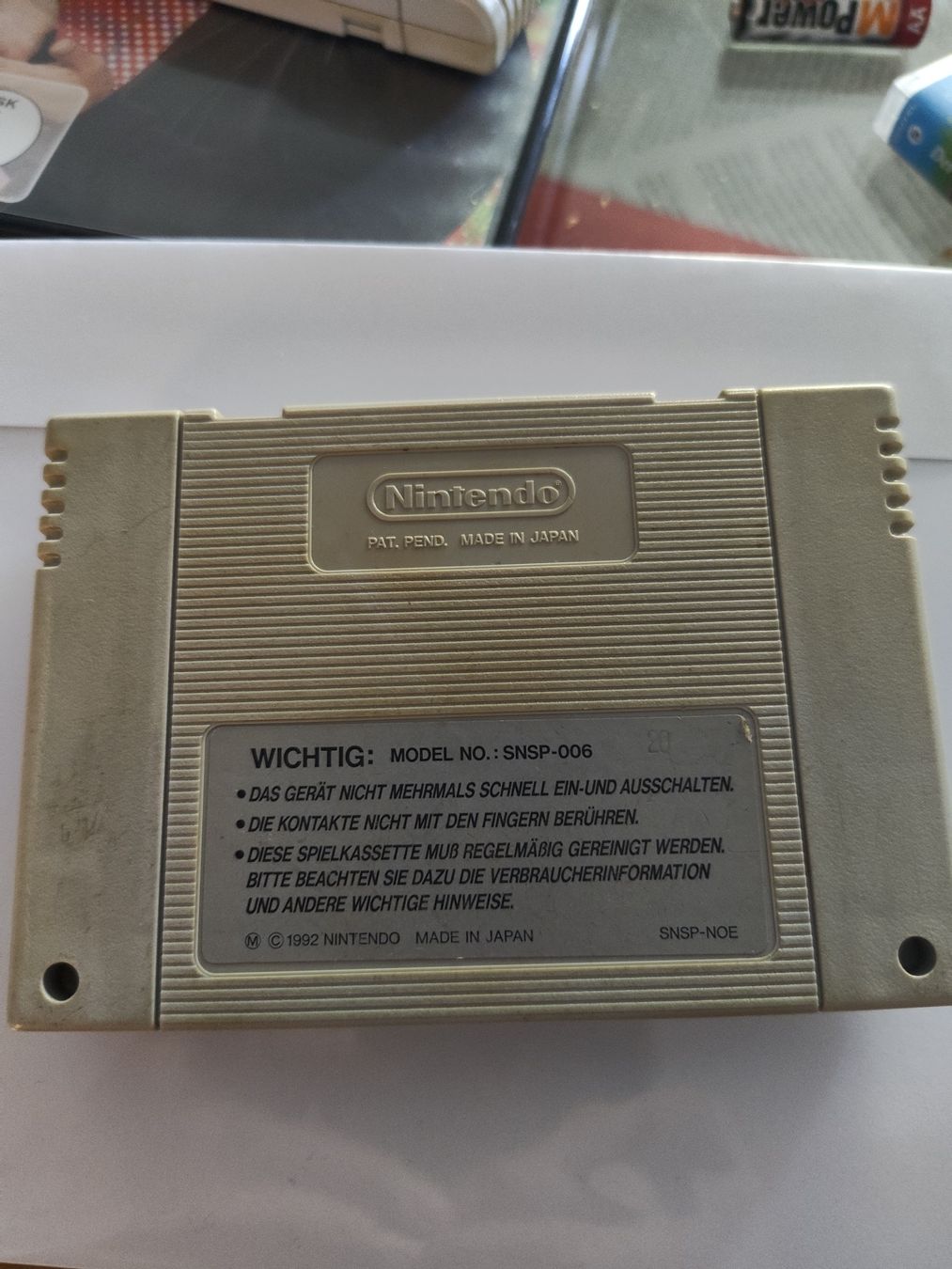 Nintendo Giochi: Super Nintendo Super Soccer PAL Version – Usato da Basel venduto da Universe. 1