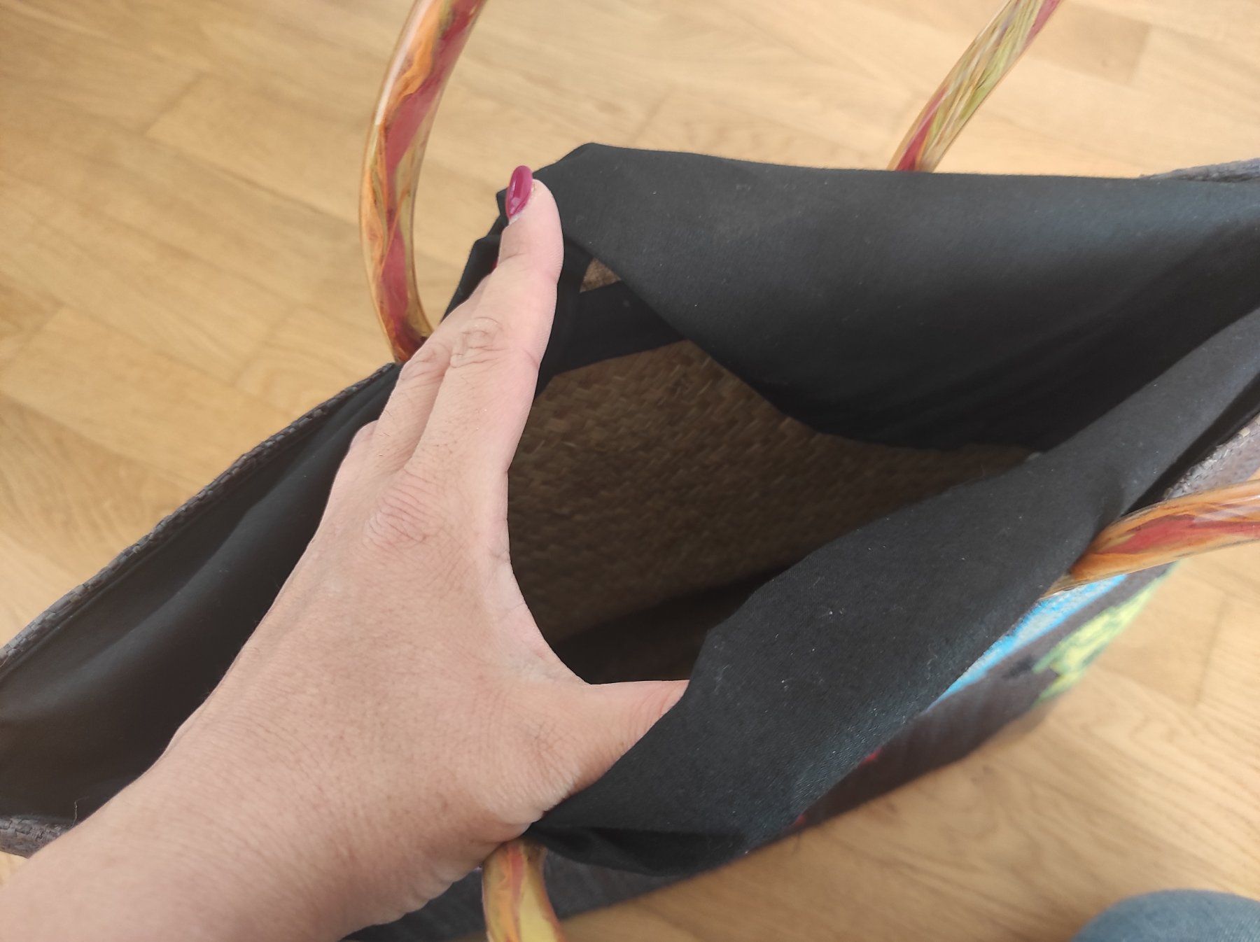 Borse da donna: Strandtasche aus Stroh – Usato da Oensingen venduto da mamma86 3